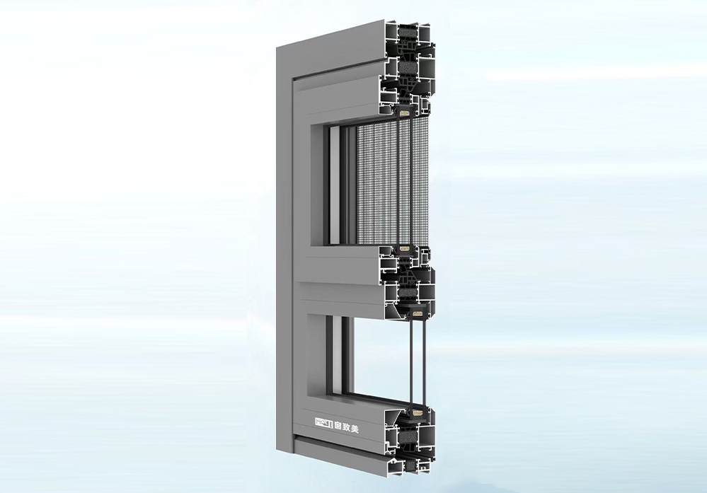 黑馬80系統(tǒng)門(mén)-低門(mén)檻(外開(kāi)門(mén) 內(nèi)開(kāi)窗)門(mén)中窗